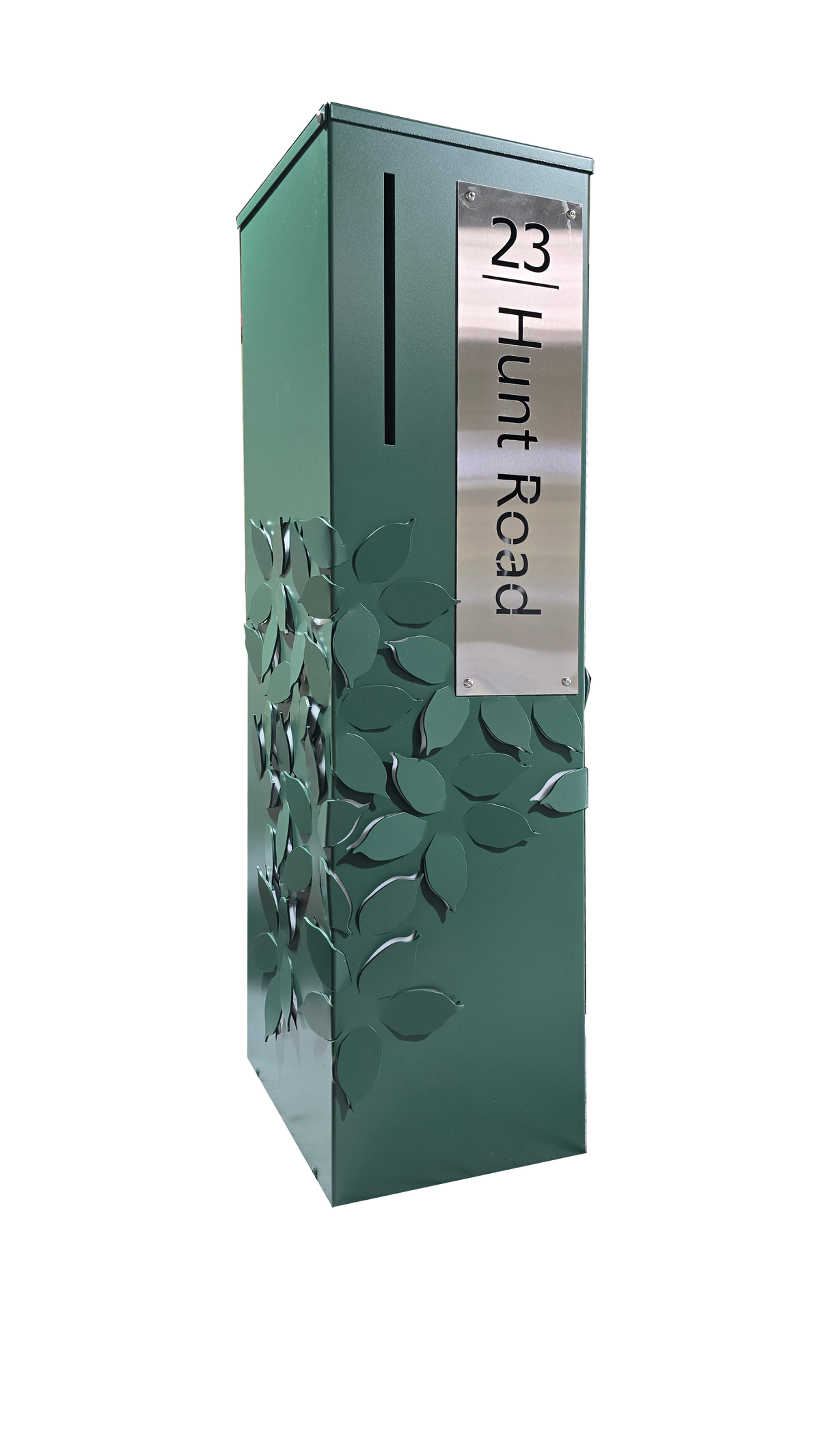 Lemon Design Nikau Letterbox – Secure, Customizable, Rust-Proof Mailbox