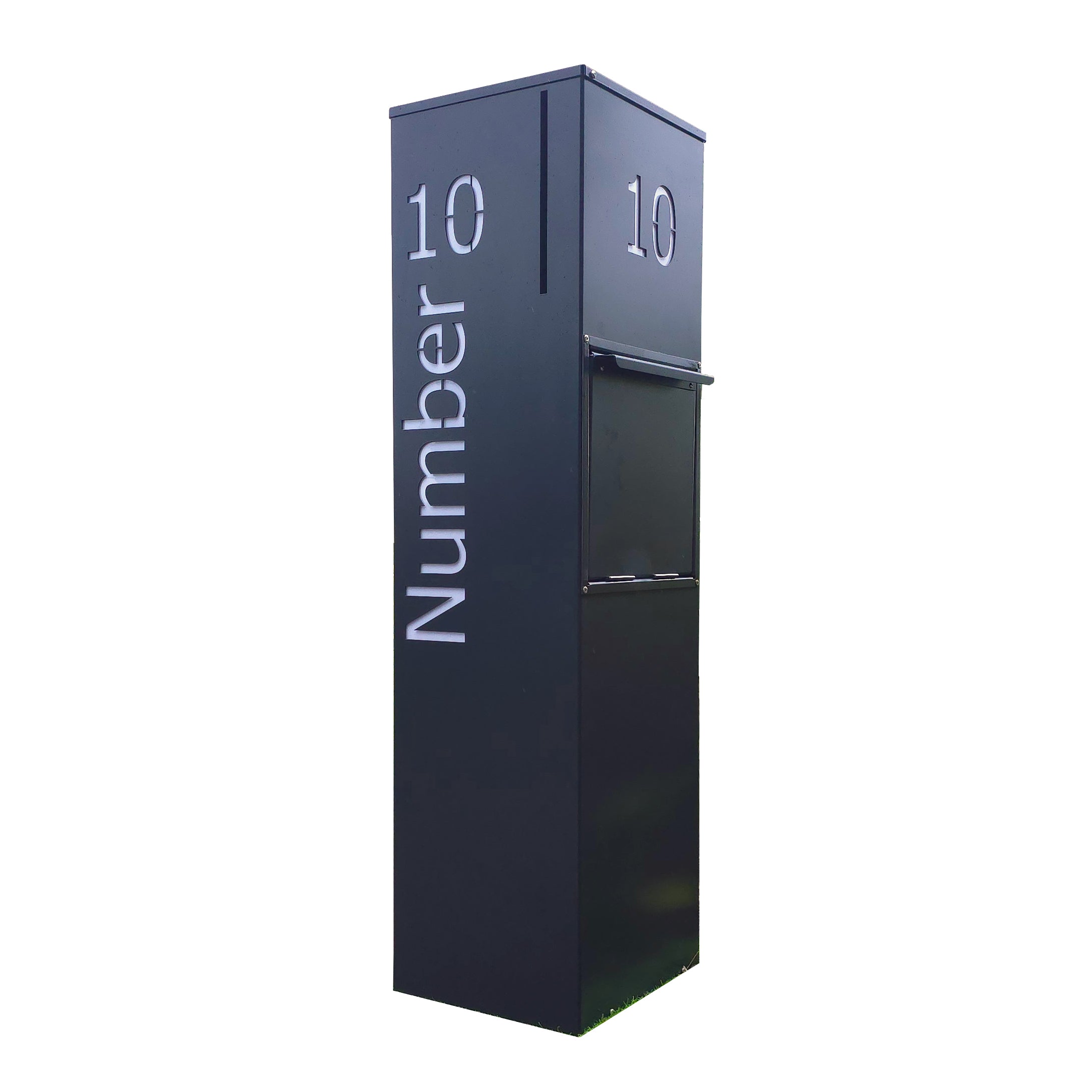Custom Laser Cut Parcel Drop Letterbox | Fully Customisable Artwork